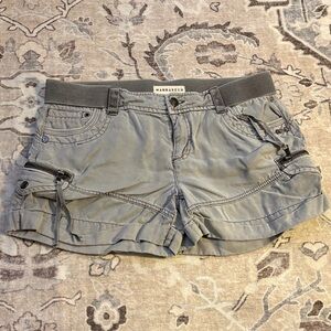 Marrakech women’s Gray Women's Shorts zipper pockets soft comfy casual